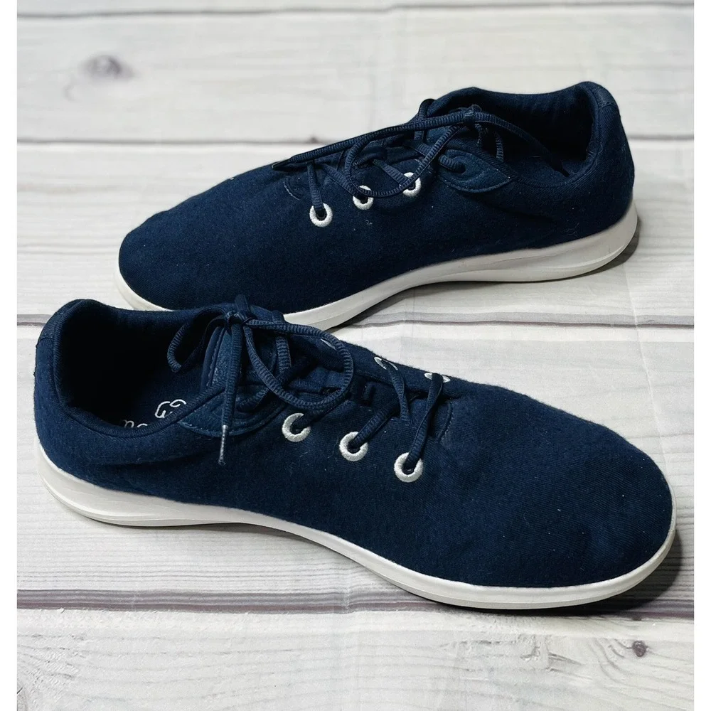 Merinos Mens Navy White Lace-Ups Size 13‎